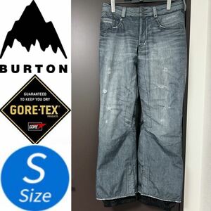 Burton バートン Gore-Tex ゴアテックス パンツ ズボン デニム ジーンズ ウェア ウエア メンズ スノーボード スノボ Sサイズ S プリント