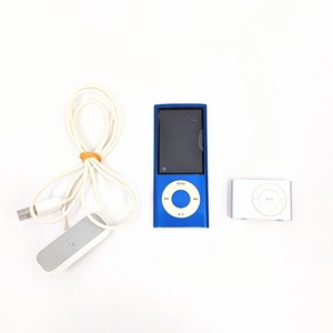 【2525】Apple A1320 iPod nano A1204 iPod shuffle アイポッド 本体 セット アップル 音楽 ポータブル ミュージックプレイヤー 