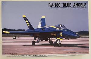 送料450円～ 希少 未組立品 マイクロエース 1/144 F/A-18C ブルーエンジェルス アメリカ海軍 (3機セット）カルトグラフデカール付