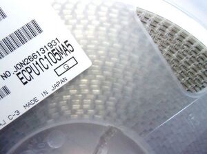 [200個] ECPU 16V 1.0uF ±20％ 3225 ECPU1C105MA5　Panasonic ●高性能プラスチックフィルムコンデンサ