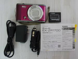 【中古】CASIO EXILIM EX-ZR1700 コンパクトデジタルカメラ