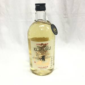 【古酒・未開栓】MELLOWED KOZURU メローコヅル・磨 みがき 720ml 25% 小正醸造 本格焼酎