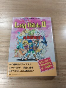 【E2945】送料無料 書籍 女神転生外伝 ラストバイブルⅡ 必勝攻略法 ( GBC 攻略本 ラストバイブル 2 B6 空と鈴 )