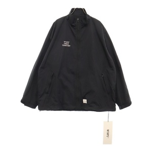 WTAPS ダブルタップス 22SS TRACK JACKET NYLON TUSSAH ナイロン タッサー トラックジャケット ブラック 221WVDT-JKM03