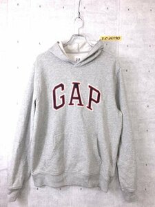 GAP ギャップ メンズ 裏起毛 スウェットプルパーカー M 杢グレー