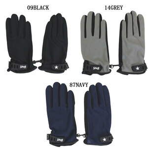 Schott (ショット) 3119049 3970028 SUMMER GLOVE サマーグローブ 09(010)BLACK S