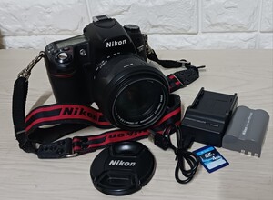 Nikon　D80 デジタル一眼レフカメラ デジタルカメラ　kanko 62mm 28-200mm sigma 1:3.5-5.6 ニコン　バッテリー　チャージャー　(ガラス)