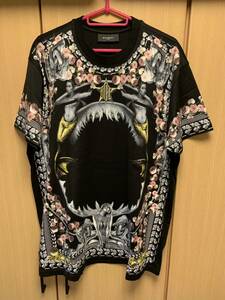 正規 14SS GIVENCHY ジバンシー ジバンシィ Riccardo Tisci リカルド ティッシ シャーク マーメイド Tシャツ XXS 14S 7320 651