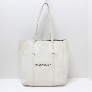 バレンシアガ BALENCIAGA トートバッグ 489813 エブリデイトートXS レザー 白 バッグ