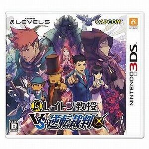 中古ニンテンドー3DSソフト レイトン教授 VS 逆転裁判