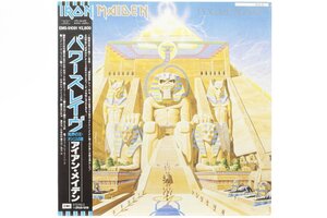 【帯付き】IRON MAIDEN ◎ [POWERSLAVE/パワースレイヴ] EMS-91091 レコード/LP ◎ #495