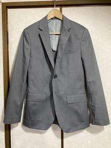 【BANANA REPUBLIC : バナナリパブリック】美品 TAILORED SLIM 2Bテーラードジャケット コート SIZE 34/チャコール