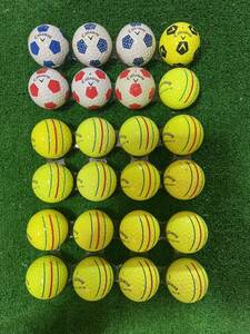 キャロウェイ　サッカーボール他、24球の出品です。種類は8枚目の画像にてご確認下さい。