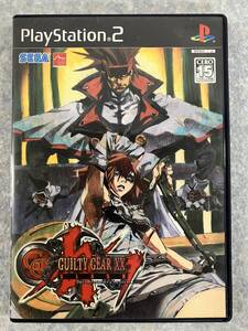 プレイステーション2 PS2 ソフト ギルティギア イグゼクス スラッシュ GUILTY GEAR XX SLASH THE MIDNIGHT CARNIVAL セガ 中古 送料込み