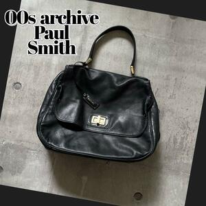 y2k Paul Smith レザー ワンショルダーバッグ アーカイブ オピウム