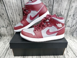 NIKE ナイキ スニーカー ワインレッド 27.5cm AIR JORDAN 1 Mid DQ8426-615