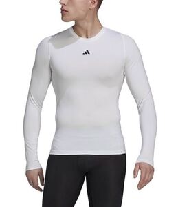 送料無料 新品 adidas テックフィット トレーニング 長袖Tシャツ 2XL