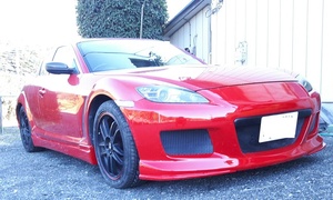 ＲＸ－８　フロント　バンパー　エアロ　マツダスピード　イメージ　未塗装　se3p フィッティングＯＫ！