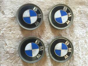 Ｐ1027-4　ＢＭＷ　　センタ－キャップ　4個セット　中古品