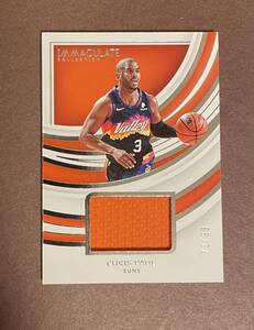 2021-22 Panini Immaculate Collection Basketball Remarkable Jerseys Chris Paul Jsy /99 Suns NBAカード 