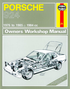 新品 ポルシェ Porsche 924 1976 1985 1984cc ヘインズ Haynes 整備書 整備 修理 サービス マニュアル リペア リペアー 要領 ^在