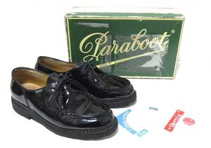 パラブーツ ミカエル 黒エナメル 42 Paraboot MICHAEL