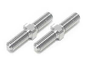 ▲チタン製ターンバックルM3x18 mm,3RAC-TR318（ゆうパケット）