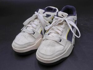 PUMA プーマ SLIPSTREAM ALWAYS ON スニーカー size22ｃｍ/白ｘ紺 ■■ ☆ efb2 レディース