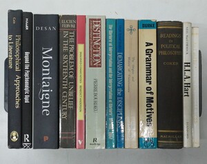 y0117-11.哲学 人文書 洋書まとめ/現代思想/Philosophy/ジャック・ラカン/チャールズ・サンダース・パース/ピエール・ブルデュー