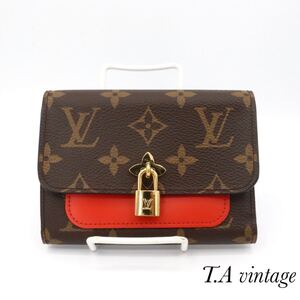 LOUIS VUITTON 美品　ヴィトン　モノグラム　フラワー　財布　コクリコ　M62567