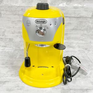 SKAY-783 ▲ DeLonghi デロンギ エスプレッソ カプチーノメーカー EC221Y イエロー 通電のみ確認済み やや傷汚れあり