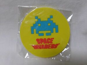 スペースインベーダー SPACE INVADERS 貯金箱特典 ラバーコースター タイトー