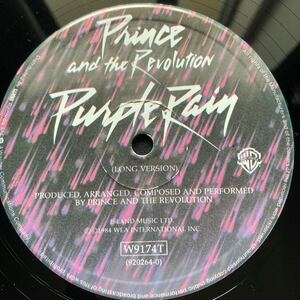 12inch PRINCE AND THE REVOLUTION / PURPLE RAIN (LONG VERSION)