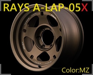 【購入前に納期要確認】RAYS A-LAP-05X SIZE:9J-17 ‐20 PCD:139.7-6H Color:MZ ホイール4本セット