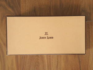 レア品　イヤーモデル用専用BOX　JOHN LOBB　ジョンロブ　純正シューズボックス　茶箱　YEAR2004用