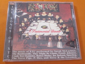 ♪♪♪ ＸＴＣのトリビュートＣＤ『 A Testimonial Dinner - The Songs Of XTC 』輸入盤 ♪♪♪