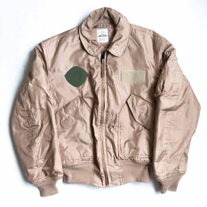 【雰囲気抜群/00s】US ARMY USAF【CWU-36/P】L フライトジャケット ミリタリー 米軍 古着 ヴィンテージ 2406016