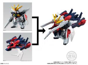 【送料無料】FW GUNDAM CONVERGE ガンダムコンバージ 101 ガンダムDX ＆ 102 Gファルコン 計2点セット。合体させて画像4にできます。