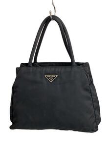 PRADA◆ナイロンハンドバック/BLK