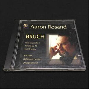 BRUCH:Violin Concerto No. 1, Scottish Fantasy, Romance in A minor Op. 42 アーロン・ロザンドクリストフ・ウィネケン CD レア 希少