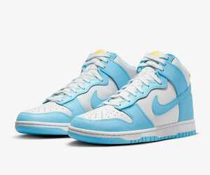 NIKE DUNK ダンク ハイ　レトロ　29cm　新品未使用正規品　国内販売品　タグ付き　箱付き　DUNK HI RETRO DD1399-401 ブルーチル