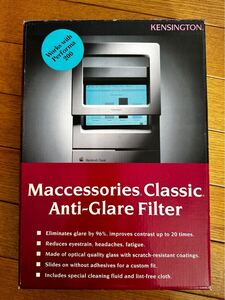 ANTI GLARE FILTER オールドマック. アンチグレアフィルター　For Macintosh Classic Kensington製