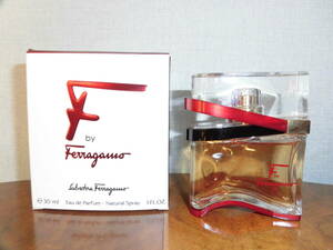 未使用★フェラガモ 香水エフ バイ フェラガモ EDP・SP★F BY FERRAGAMO EAU DE PARFUM SPRAY ★ ●30ml