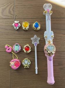 魔法つかいプリキュア！　リンクルステッキDX　リンクルストーン　セット　バンダイ　中古　MIRAI DAYS　続編放送中