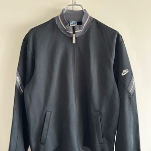 80s 90s NIKE ナイキ 日本製 トラックジャケット ジャージ XL ジップアップ 古着 大きいサイズ