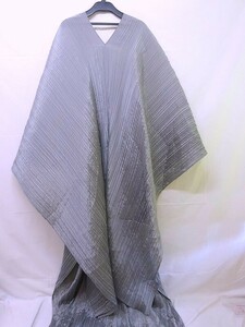 PLEATS PLEASE プリーツプリーズ プリーツポンチョワンピース PP04-AD038 ISSEY MIYAKE イッセイミヤケ