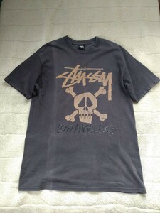 STUSSY ステューシー 半袖Tシャツ Mexico サイズL 古着 ヴィンテージ ブラック 黒