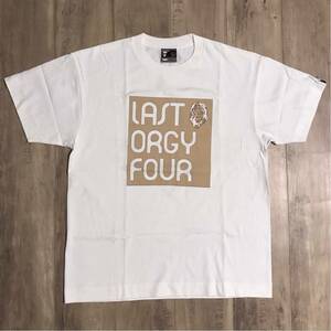 ★激レア★ last orgy four Tシャツ Lサイズ a bathing ape BAPE undercover 藤原ヒロシ ラストオージー 裏原宿 nowhere エイプ ベイプ