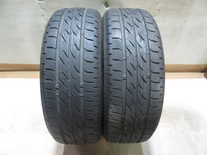 中古タイヤ　175/55R15 77V　ブリヂストン NEXTRY　７分山　２本セット