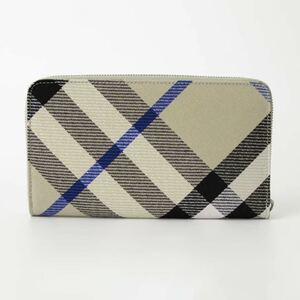 ★新品　バーバリー BURBERRY 財布 ラウンドファスナー　長財布★ ジッピーウォレット